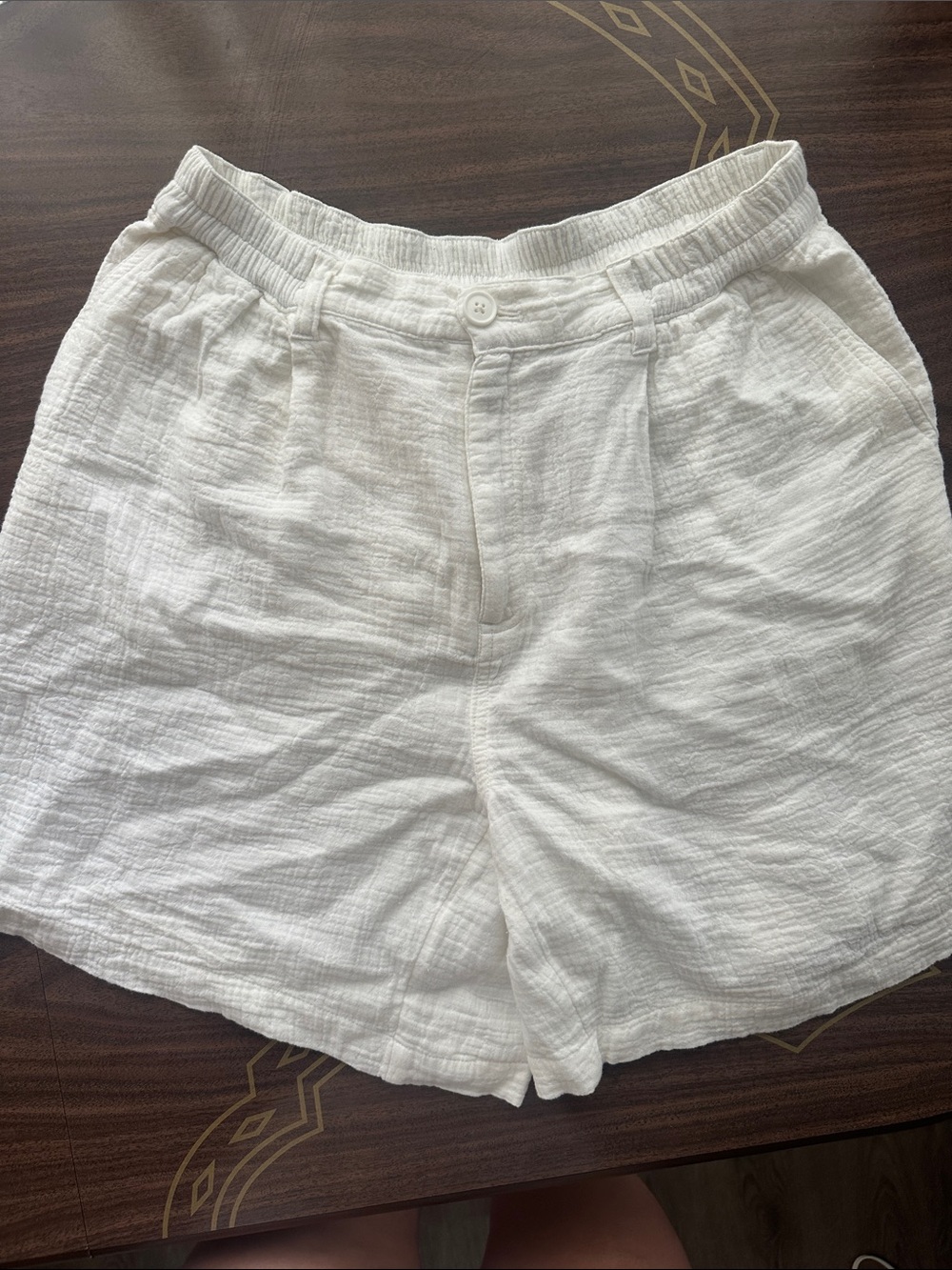 Aerie - cotton Elastic-Waist Shorts